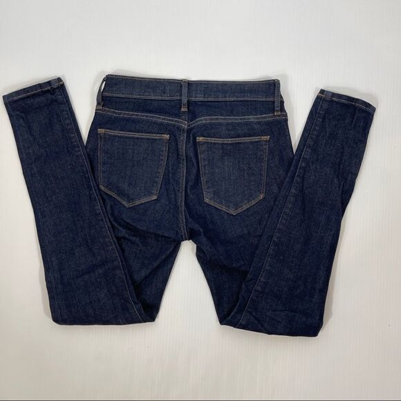 Gap 1969 Jeans True Skinny Ankle Blue Denim Women's 24R - Picture 4 of 11